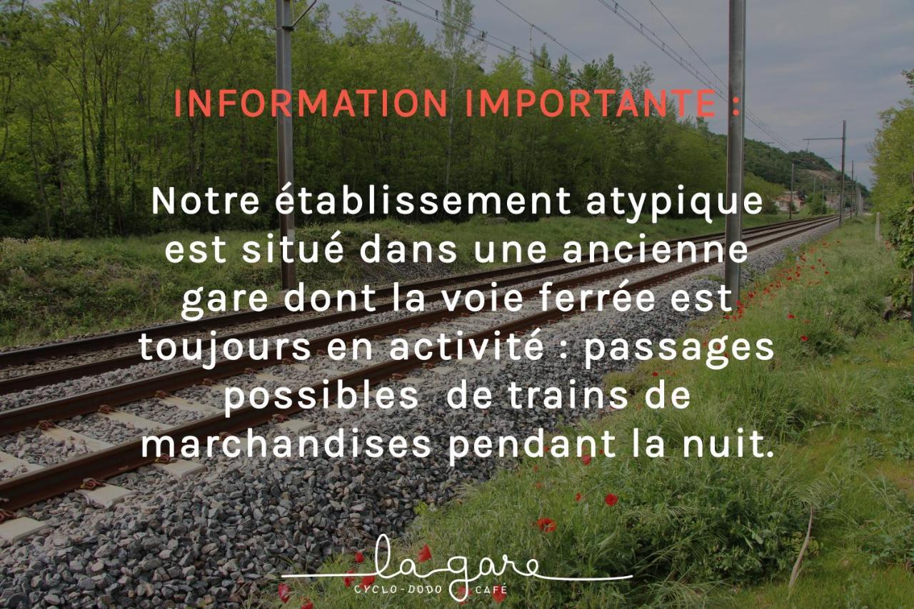 Hotel La Gare Soyons Extérieur photo